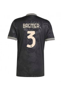 Fotbalové Dres Juventus Gleison Bremer #3 Třetí Oblečení 2025-26 Krátký Rukáv